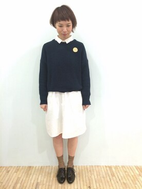 「着まわしコーデ」｜「アイテム（その他）」を使った、△kolmio+LIM△さん（レディース・159cm）の冬コーディネート