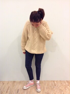 「もちらっしゅ」｜△kolmio+LIM△さん（レディース・157cm）の冬コーディネート