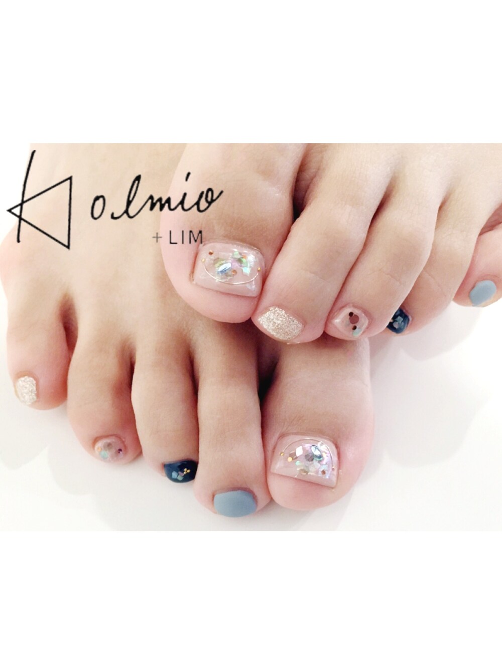 「ネイル、ショートネイル、フットネイル、ペディキュア、nail 、kolmio、kolmiolim」｜「kolmio+LIMのアイテム（ハンドケア/ハンドクリーム、その他）」を使った、△kolmio+LIM△さん（レディース・165cm）の春コーディネートの1枚目の写真