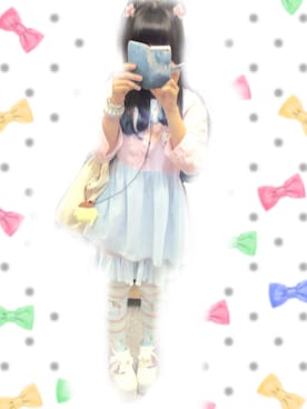 「Nile PERCH（ナイルパーチ）のアイテム（スカート）」を使った、飴宮さん（レディース・157cm）の夏コーディネート