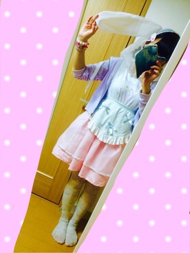 「Nile PERCH（ナイルパーチ）のアイテム（スカート）」を使った、飴宮さん（レディース・157cm）の秋コーディネート