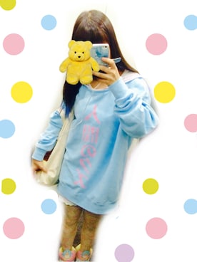 「milklim（milklim）のアイテム（タンクトップ）」を使った、飴宮さん（レディース・157cm）の秋コーディネート