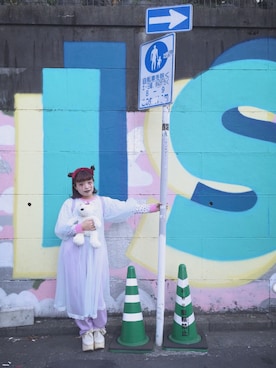 「halloween」｜「アイテム（その他シューズ）」を使った、くるりさん（レディース・151cm）の秋コーディネート