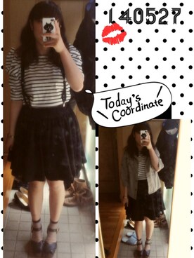 umi**さん（レディース・154cm）の春コーディネート