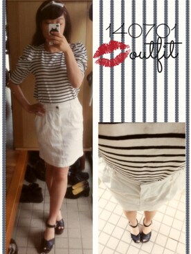 umi**さん（レディース・154cm）の夏コーディネート