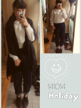 umi**さん（レディース・154cm）の秋コーディネート