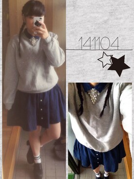 umi**さん（レディース・154cm）の秋コーディネート