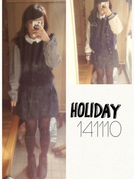 umi**さん（レディース・154cm）の秋コーディネート