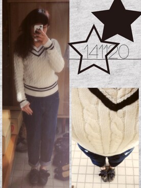 umi**さん（レディース・154cm）の秋コーディネート