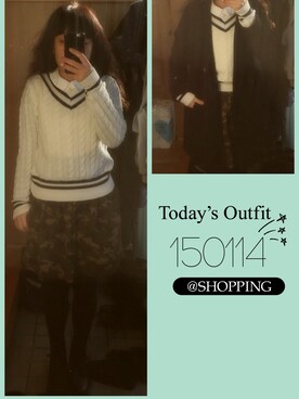 umi**さん（レディース・154cm）の冬コーディネート