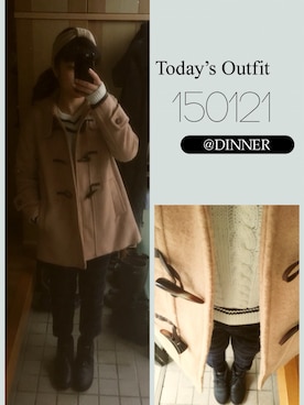 umi**さん（レディース・154cm）の冬コーディネート