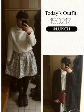 umi**さん（レディース・154cm）の冬コーディネート