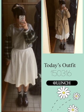 umi**さん（レディース・154cm）の春コーディネート