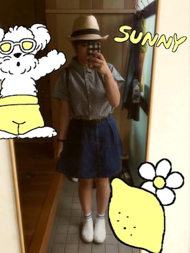 umi**さん（レディース・154cm）の夏コーディネート
