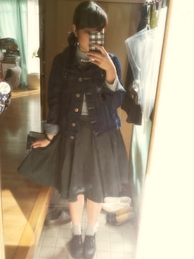 umi**さん（レディース・154cm）の秋コーディネート