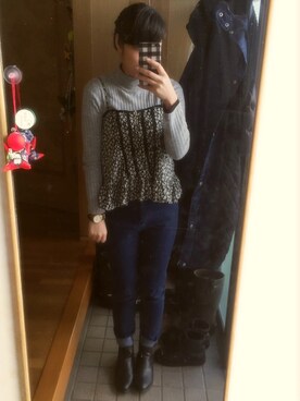 umi**さん（レディース・154cm）の春コーディネート