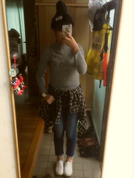 umi**さん（レディース・154cm）の秋コーディネート