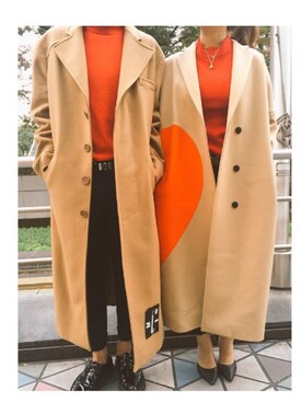 「MSGM（エムエスジーエム）のアイテム（ダウンジャケット/コート）」を使った、미미さん（レディース・158cm）の冬コーディネート