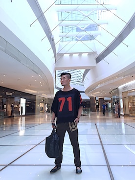 「DRIES VAN NOTEN（ドリスヴァンノッテン）のアイテム（その他シューズ）」を使った、dannyshihさん（メンズ・175cm）の秋コーディネート