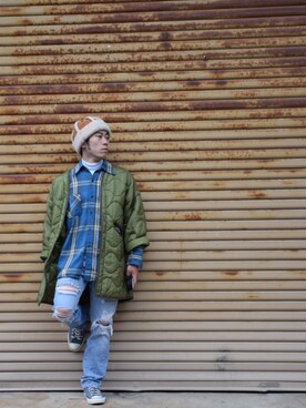 carve outさん（メンズ・165cm）の秋コーディネート