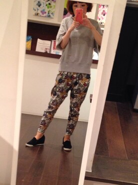 「Casselini（キャセリーニ）のアイテム（その他シューズ）」を使った、aicoさん（レディース・154cm）の夏コーディネート