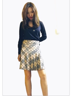 「CHANEL（シャネル）のアイテム（ファンデーション）」を使った、BessieMiさん（レディース・165cm）の秋コーディネート