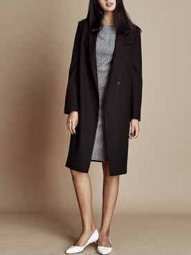 「骨格診断」｜「アイテム（ジャケット/アウター）」を使った、elamikaさん（レディース・168cm）の春コーディネート