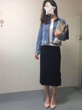 「シルバーバッグ」｜YURIPEさん（レディース・164cm）の春コーディネート