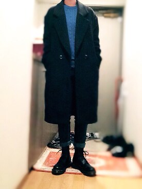 「UNIQLOコーデ」｜yukiさん（レディース・161cm）の冬コーディネート