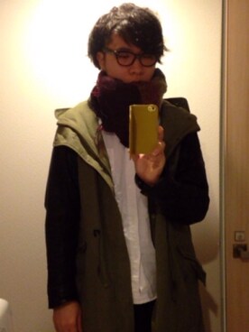 しましまのねずみさんのコーディネート