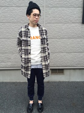 「N.HOOLYWOOD（N.ハリウッド）のアイテム（その他アウター）」を使った、pinoken さん（メンズ・173cm）の春コーディネート