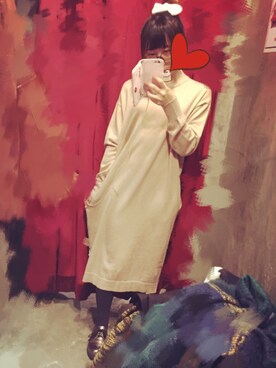 「STEVE MADDEN（スティーブマデン）のアイテム（その他シューズ）」を使った、anna in the pocketさん（レディース・153cm）の冬コーディネート