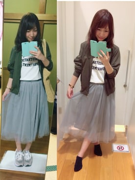 misat☺︎  さん（レディース・154cm）の春コーディネート