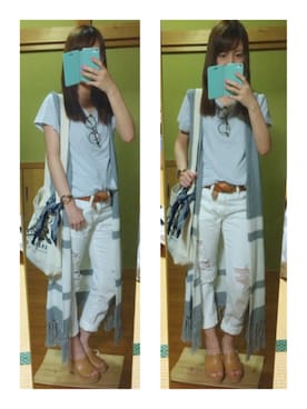 misat☺︎  さん（レディース・154cm）の夏コーディネート