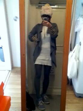 mavaさん（レディース・155cm）の冬コーディネート