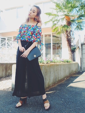 佐々木彩乃さん(レディース・161cm)の春コーディネート