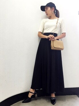 佐々木彩乃さん（レディース・161cm）の夏コーディネート