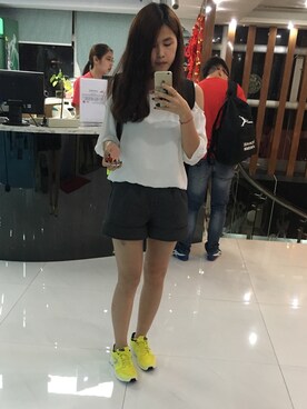 「アイテム（ジャージ）」を使った、Cool girlさん（レディース・168cm・20代）の春コーディネート