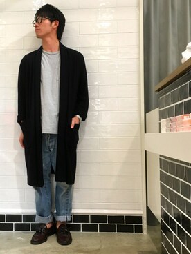 「TROVE（トローヴ）のアイテム（ジャケット/アウター）」を使った、☀︎さん（メンズ・171cm）の秋コーディネート