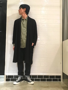 「TROVE（トローヴ）のアイテム（ジャケット/アウター）」を使った、☀︎さん（メンズ・171cm）の秋コーディネート