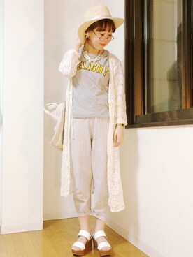 kumiosadaさん（レディース・155cm）の春コーディネート