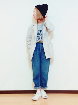 kumiosadaさん(レディース・155cm)の春コーディネート