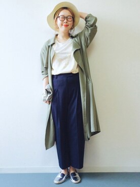 kumiosadaさん（レディース・156cm）の春コーディネート