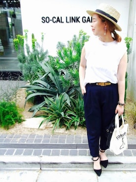 「Factor=（ファクターイコール）のアイテム（アクセサリー）」を使った、kumiosadaさん（レディース・155cm）の夏コーディネート