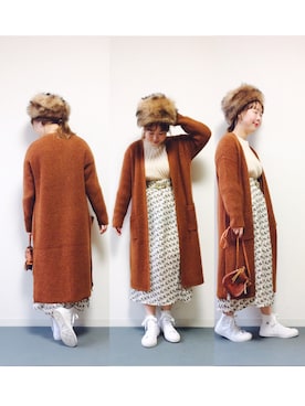 kumiosadaさん(レディース・155cm)の冬コーディネート