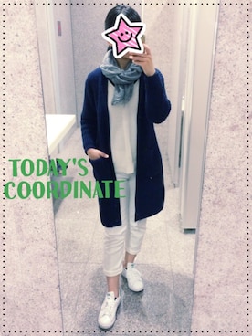 「UNIQLOコーデ」｜不二子さん（レディース・164cm）の春コーディネート