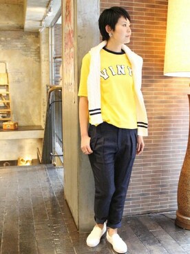 JOURNAL STANDARD Lady's 本社スタッフさん(レディース・165cm)の春コーディネート