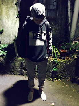 「BSX」｜Ray Chuさん（キッズ・163cm）の秋コーディネート