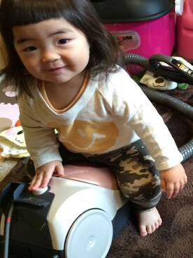 miiさん（キッズ・90cm）の秋コーディネート