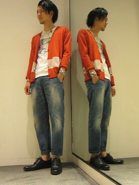 「toolsfindanonymous（ツールス）のアイテム（カーディガン/ボレロ）」を使った、Johnbull Private laboさん（メンズ・175cm）の夏コーディネート
